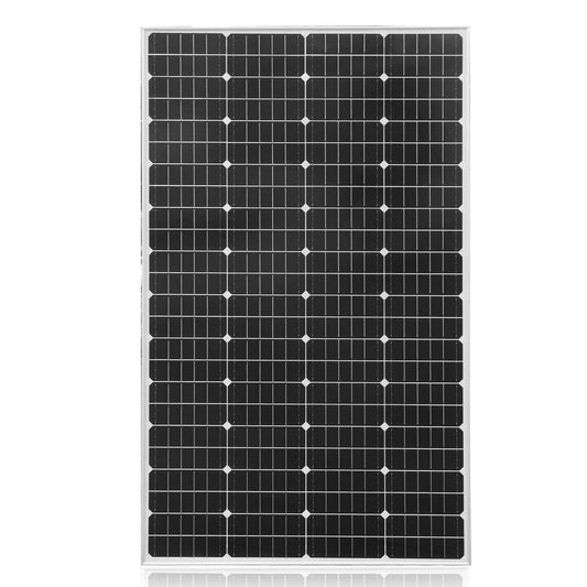 26.4V 200W Festes Glas-Solarpanel / 2Stk. 200W (400W) Monokristalline Solarpanele zum Laden von 12V-Batterien für Camping/Haus/Wohnmobil CE